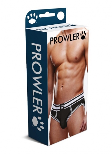 Prowler - 男士露股護襠 - 黑色/白色 - 中碼 照片