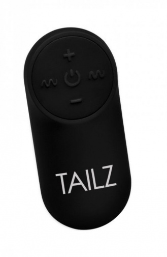 Tailz - 震動式狐狸尾巴後庭塞 - 白色 照片