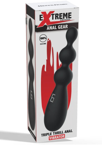 Hidden Desire - Triple Thrill Anal Vibrator - Black 照片