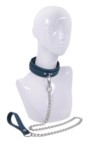 Sportsheets - Signature Collar w Leash - Twilight Tease photo