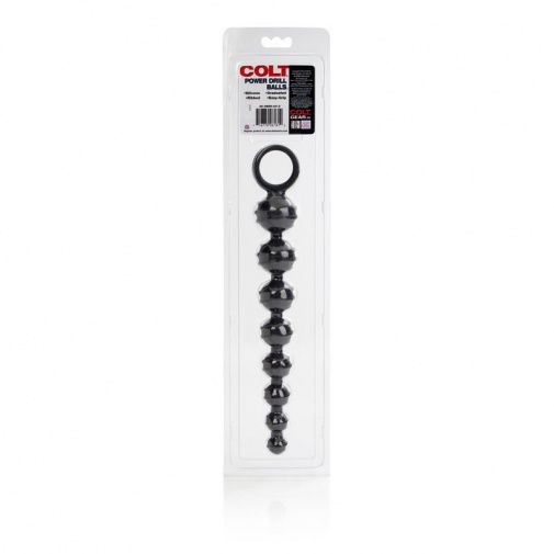 CEN - Colt Power Drill 后庭珠 - 黑色 照片