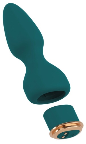 Couples Choice - Mini Vibrator w 4 Attachments - Green photo