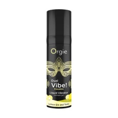 Orgie - Dual Vibe! 可食用震動凝膠 檸檬琴通寧 - 15ml 照片