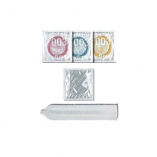 Okamoto - Zero Zero Three 0.03 3-colors (Japan Edition) 12's Pack photo
