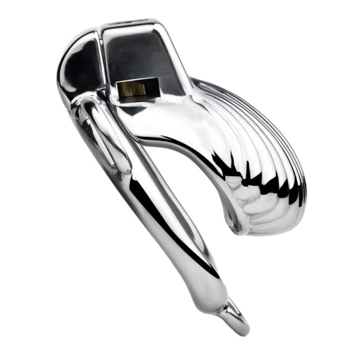 FAAK - Shell Chastity Cage 45mm - Silver 照片