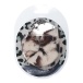 Ouch - Heavy-Duty Fluffy Hand Cuffs - Snow Leopard 照片-2