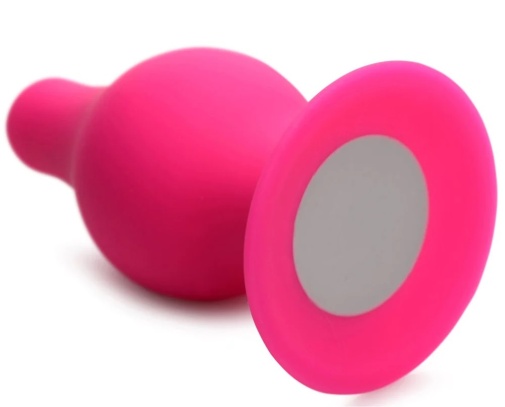 Squeeze-It - 錐形後庭塞 細碼 - 粉色 照片