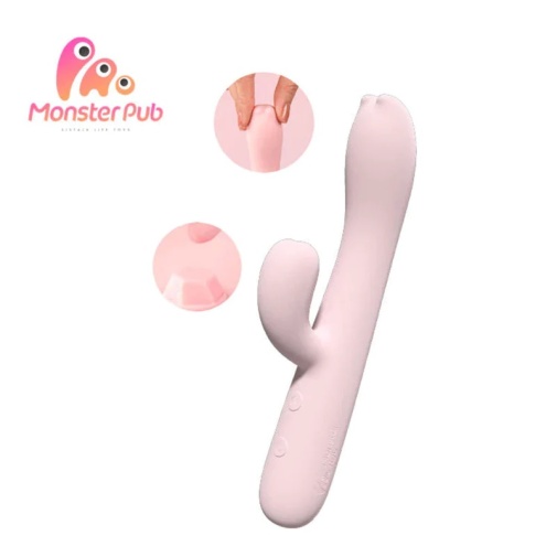 Monster Pub - Mr. Devil Bang G-Spot Rabbit Vibrator - Pink photo