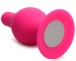 Squeeze-It - 錐形後庭塞 細碼 - 粉色 照片-3