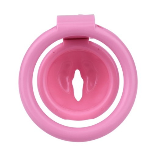 FAAK - Resin Pussy Chastity Cage - Pink 照片