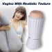 Secwell - Vibro Masturbator w Voice - White 照片-4