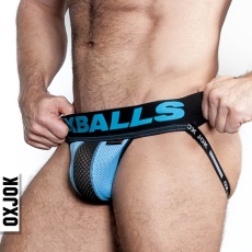 Oxjok - Airmesh Jockstrap w Ring - Blue Sky - L 照片