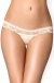 Obsessive - 874-PAN-2 Panties - Cream - L/XL photo
