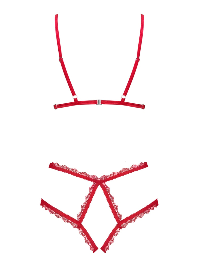 Obsessive - Merrynel Christmas Teddy - Red - XXL photo