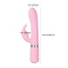 Pillow Talk - Lively Rabbit Vibrator – Pink photo-5