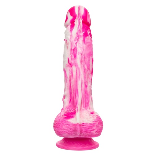 CEN - 6" Twisted Realistic Dildo - Pink 照片