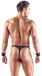 Svenjoyment - Male Thong w Hand Cuffs - Black - M photo-4