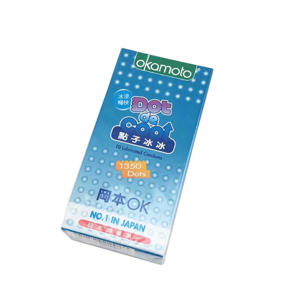 Refreshing menthol jelly with abundant grain sticks to the c... Okamoto HK - Dot de Cool 10s photo-3