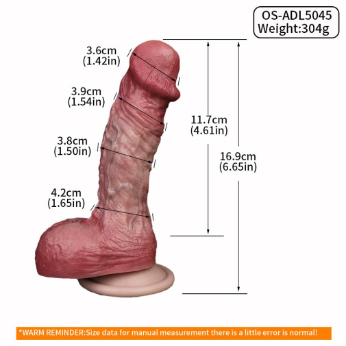FAAK - Will Realistic Dildo - Flesh photo