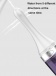 Ubetter - 電動後庭灌洗器 - 紫色 照片-4