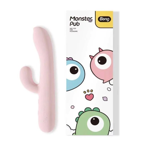 Monster Pub - Mr. Devil Bang G-Spot Rabbit Vibrator - Pink photo