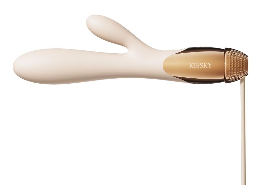 Kissky - Crave Bunny Rabbit Vibrator - Nude photo-12