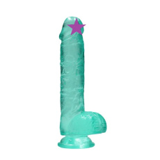 RealRock - 6" Realistic Dildo w Balls - Green photo