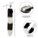 CEN - Running Wild Fox Tail Plug - Black/White photo-4