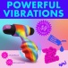 Bang! - Rainbow Vibro Butt Plug 照片-3