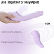 SVAKOM - DuoGlow APP Thrusting Vibrator - Pastel Lilac photo-13