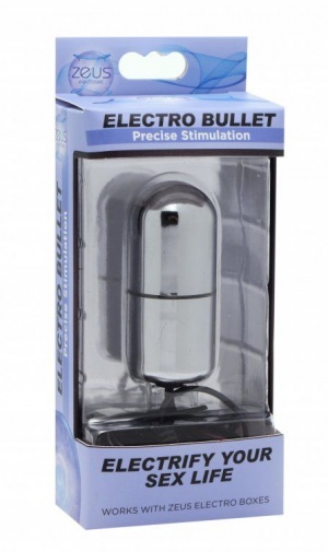 Zeus Electrosex - Electro Bullet - Silver photo