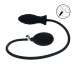 Levelz - Ribbed Inflatable Anal Plug - Black 照片-5
