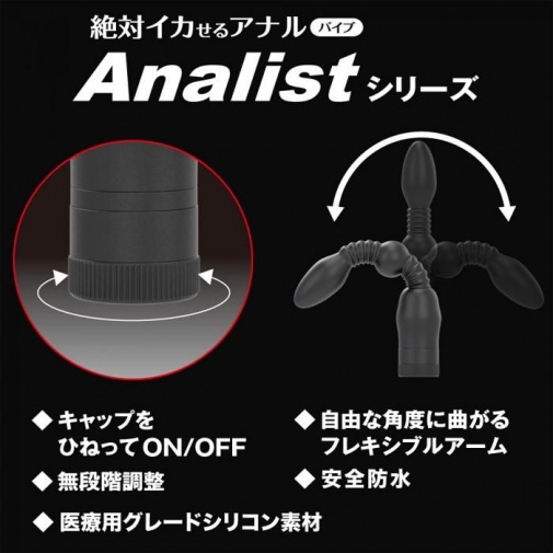 SSI - Analist 009 後庭震動器 - 黑色 照片