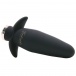 FOH - 充电式子弹震动器套装连棒形套及肛塞配件 - 黑色 照片-5