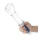 Glas - 11" Fist Double Ended Dildo w Handle Grip 照片-3