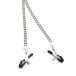 Liebe Seele - Bull Nose Nipple Clamps w Chain - Silver photo-3
