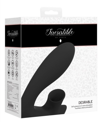 Irresistible - Desirable Bendable Vibrator - Black photo