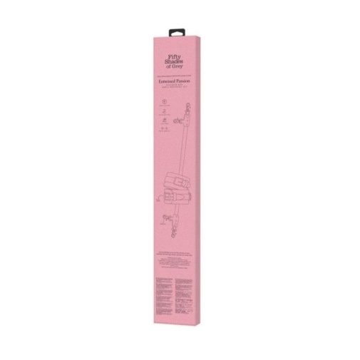 Fifty Shades of Grey – Entwined Passion Spreader Bar - Purple photo