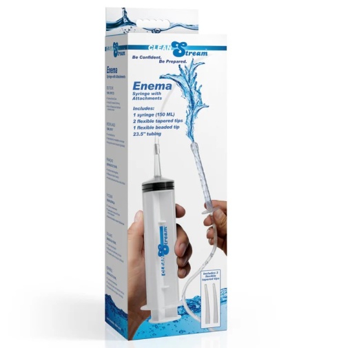 CleanStream - Enema Syringe w Attachments 照片