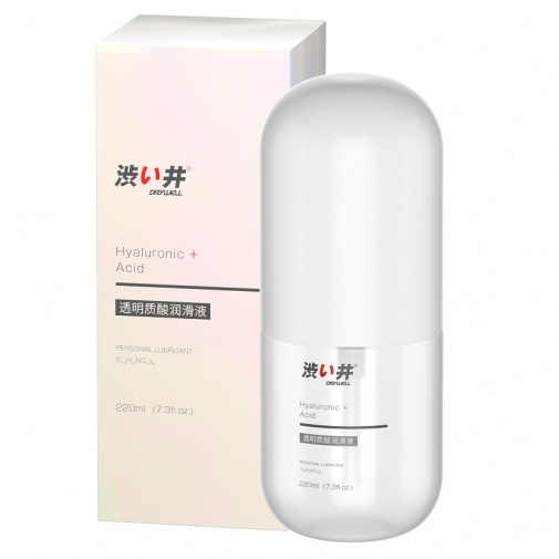Drywell - Hyaluronic Acid Lube - 220ml photo