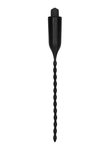 ElectroShock - E-Stim Vibro Urethral Plug - Black photo