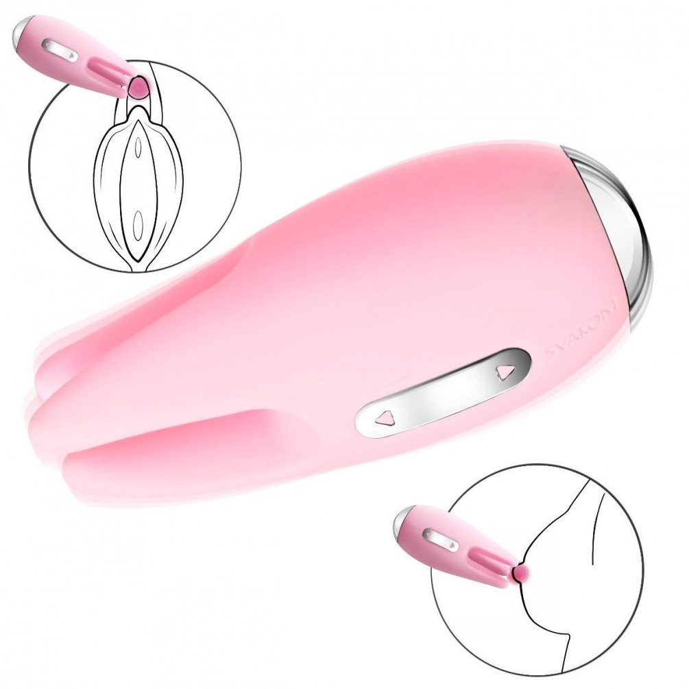 Cookie is so smooth that you don’t need lubricants when usin... SVAKOM - Cookie - Pale Pink photo-4