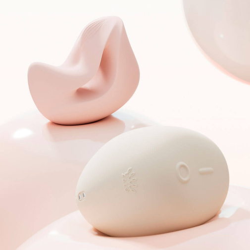 Zalo - Mochi APP Dual Head Vibro Massager - Sakura Pink  photo