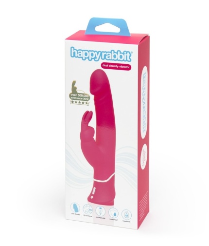 Happy Rabbit - Realistic Rabbit Vibrator - Pink photo