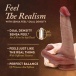 Renaissance - DaVinci Sliding Skin Dildo 20cm - Tan photo-6