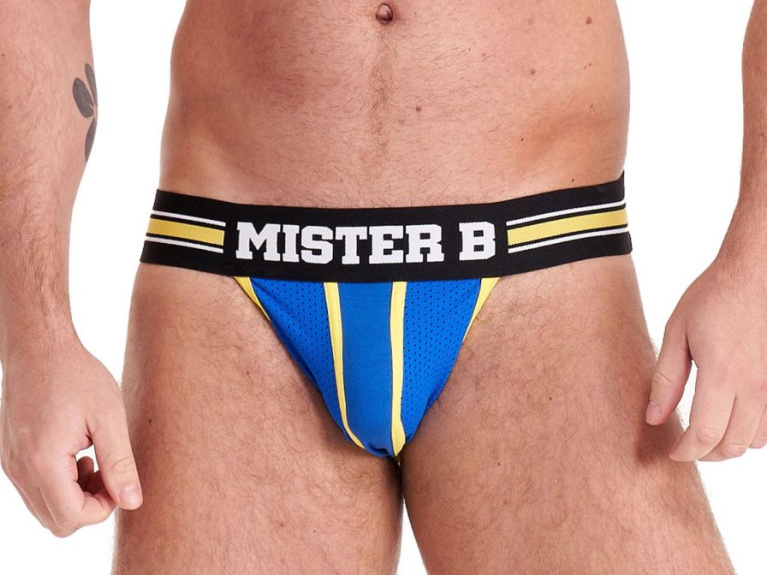 Mister B - Urban Kiev Jockstrap - Blue - S photo