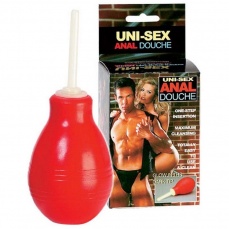 Uni-Sex Anal Douche - Red photo