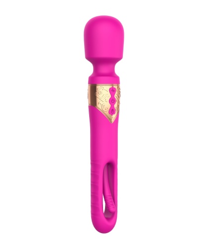 Secwell - Elle Flicking Dual Massager - Pink 照片