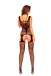 Passion - Bodystocking BS121 - Black photo-2