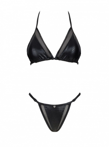 Obsessive - Punta Negra 2 pcs Set - Black - S photo